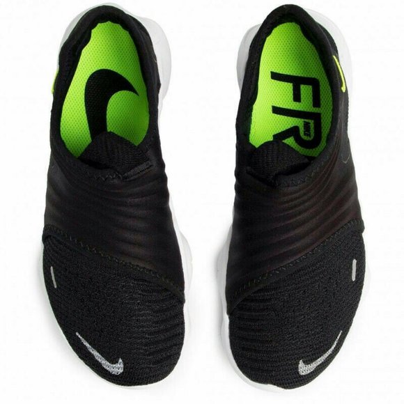 Nike Free RN Flyknit 3.0 Low Womens Running Shoes Black AQ5708-001 NEW Sz 5.5 - Picture 3 of 7